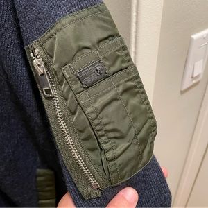 Diesel zip-up sweater